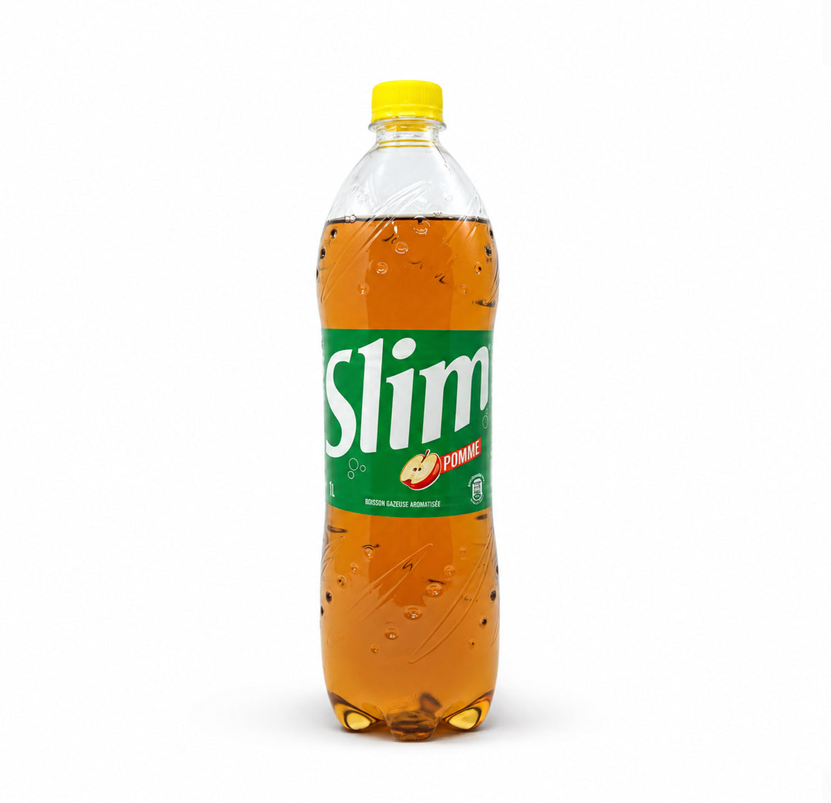 Slim Pomme — Boisson Gazeuse Aromatisée 1L