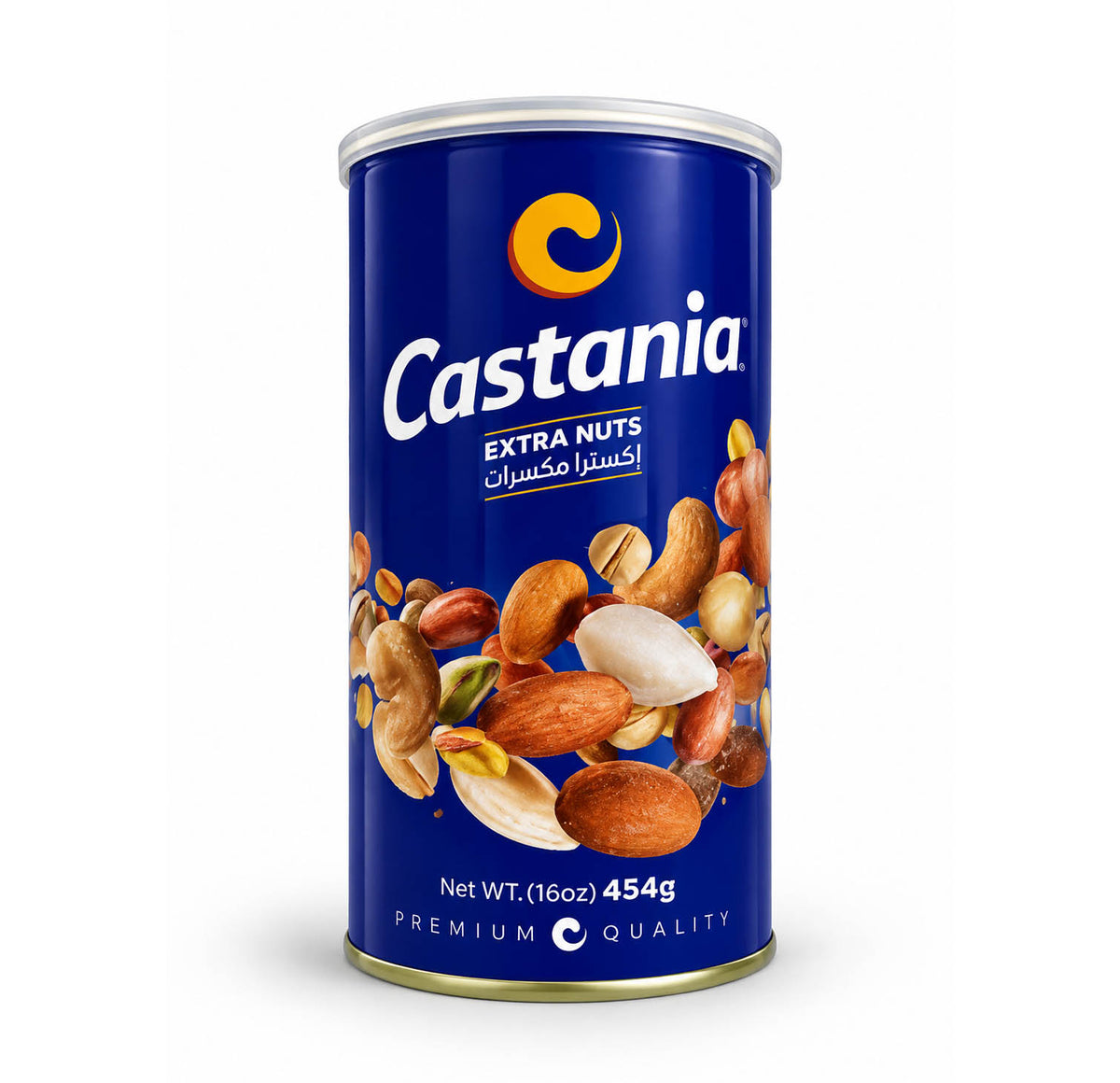 Castania Extra Nuts blue can, 454 g