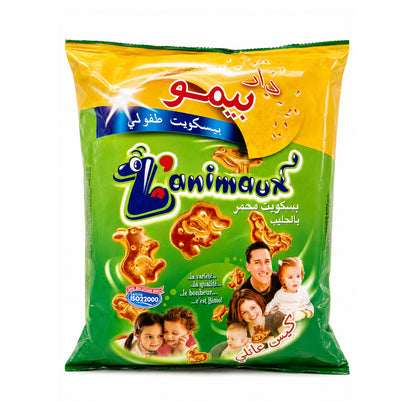 Bimo Z'Animaux family pack, Arabic side of bag