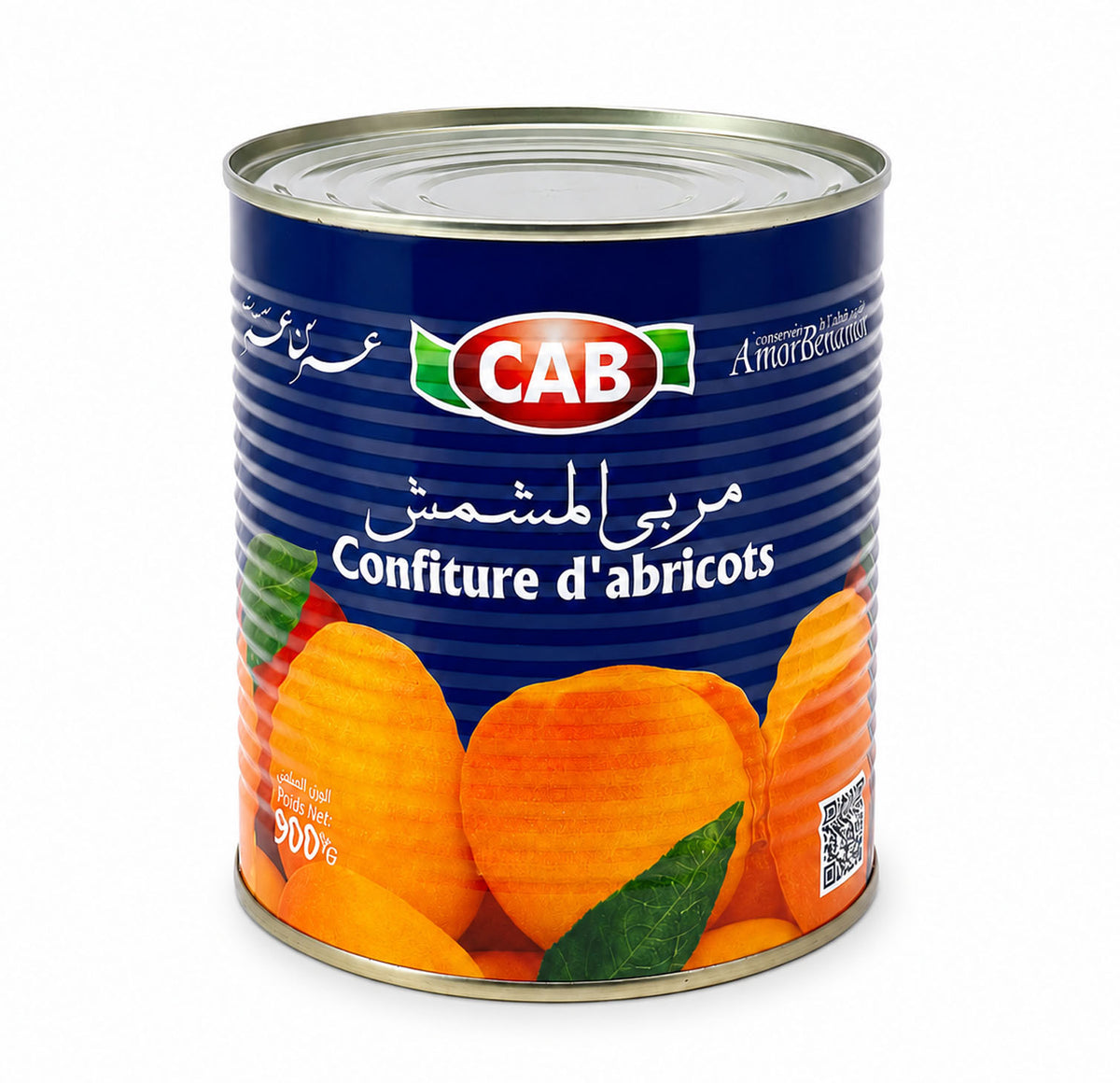 CAB Confiture d'Abricots 900g