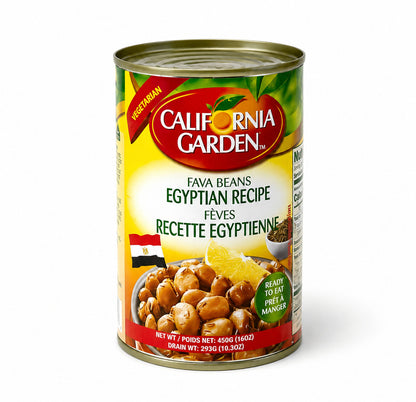 California Garden Fava Beans Egyptian Recipe 16oz