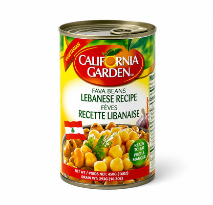California Garden Fava Beans Lebanese Recipe 16oz