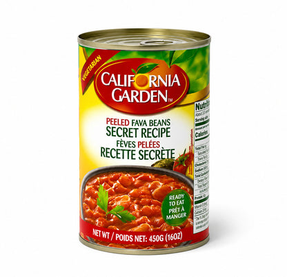 California Garden Peeled Fava Beans Secret Recipe 16oz