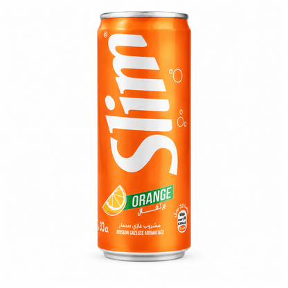 Hamoud Boualem Slim Orange Soda 33cl