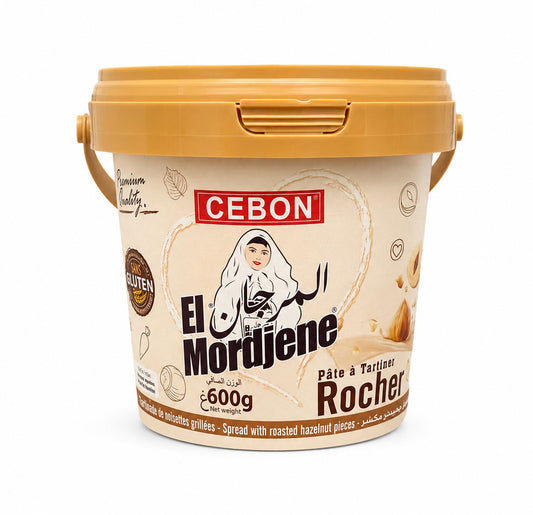 El Mordjene Rocher Hazelnut Cream 600g — front