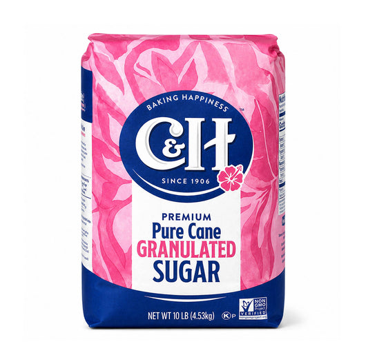 C&H Premium Pure Cane Granulated Sugar 10 lb