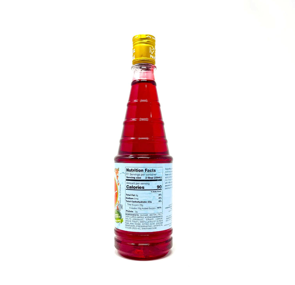 Hamdard Rooh Afza — nutrition facts & ingredients