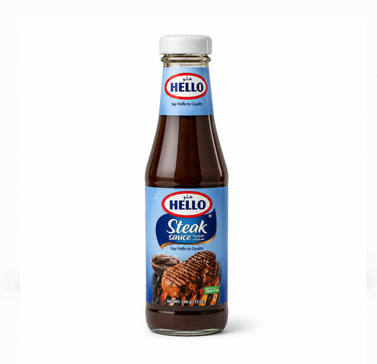 Hello Steak Sauce 340g