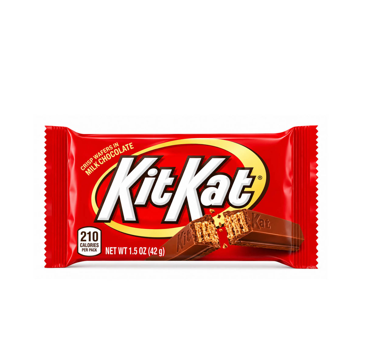Kit Kat milk chocolate wafer bar 1.5 oz wrapper