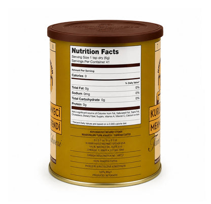 Kurukahveci Nutrition Facts