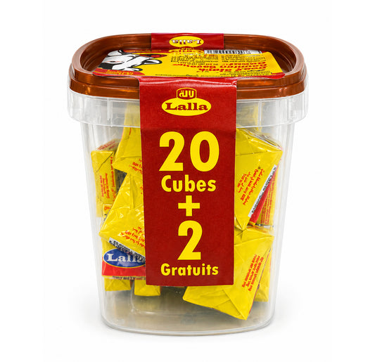 Lalla Beef Stock tub, 20 cubes plus 2 free, halal