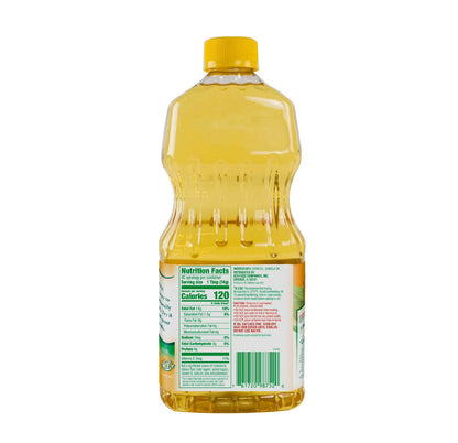 Mazola Corn Plus Ingredients and Back Label