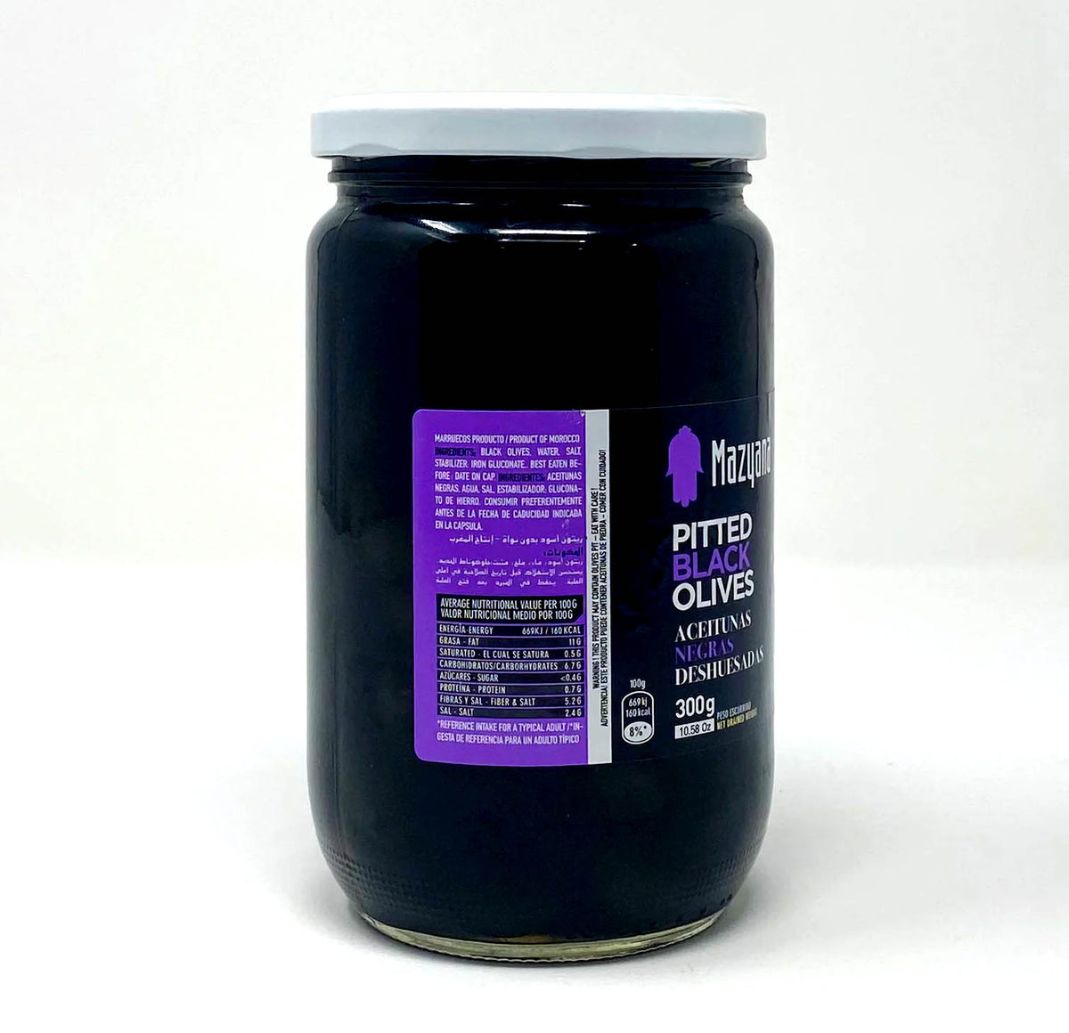 Mazyana Pitted Black Olives Nutrition Facts