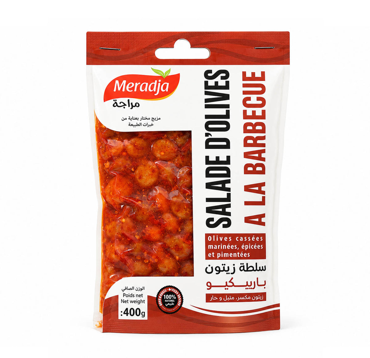 Meradja Salade d'Olives à la Barbecue 400g