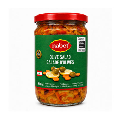 Nabet Olive Salad 600ml — front