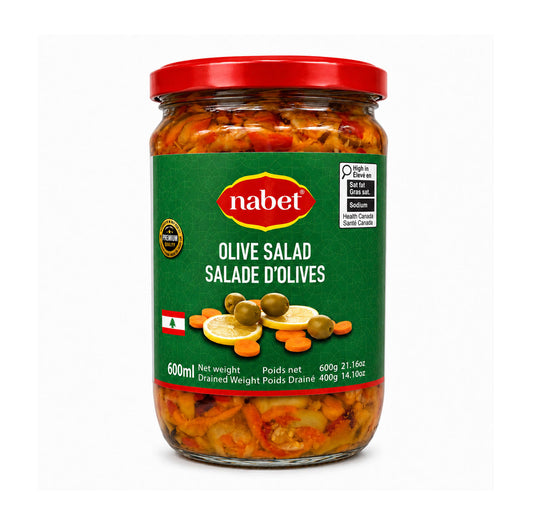 Nabet Olive Salad 600ml — front