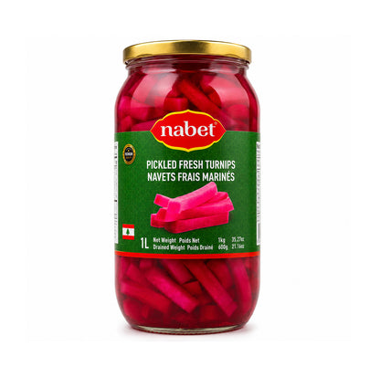 Nabet Pickled Fresh Turnips 1L — front
