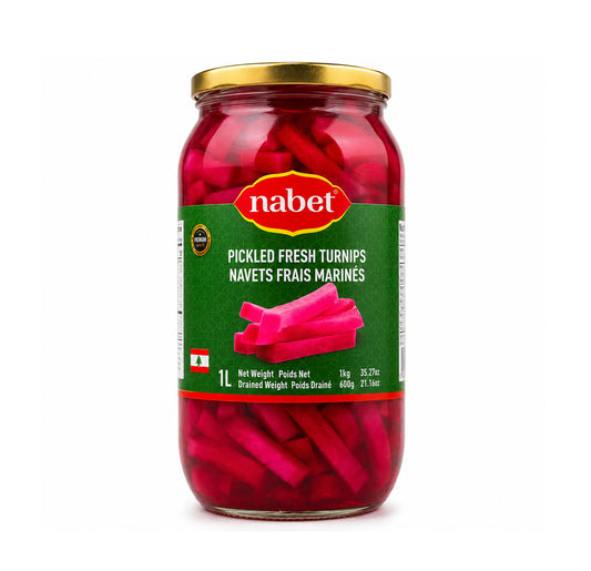 Nabet Pickled Fresh Turnips 1L — front