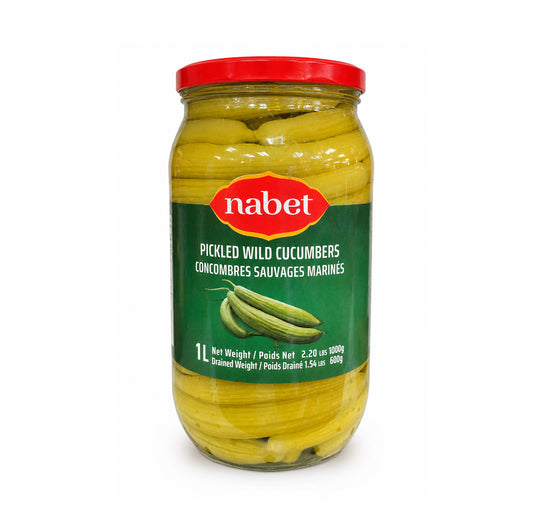 Nabet Pickled Wild Cucumbers 1L — front