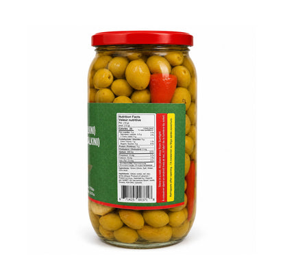 Nabet Whole Green Olives — nutrition facts & ingredients