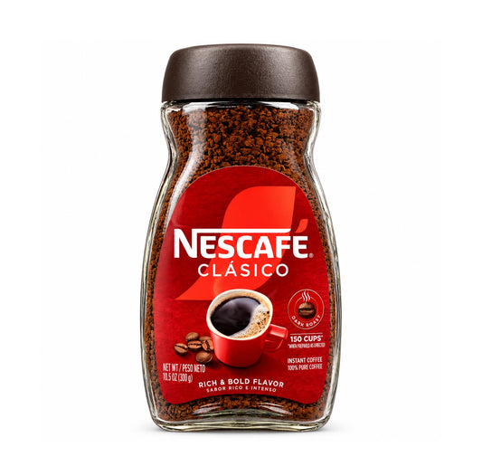 Nescafé Clásico instant coffee 10.5 oz jar