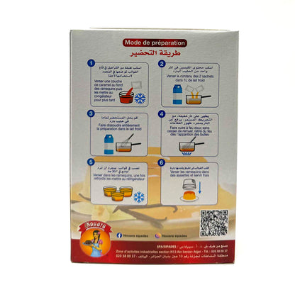 Nouara Flan Vanille Crémeux preparation instructions