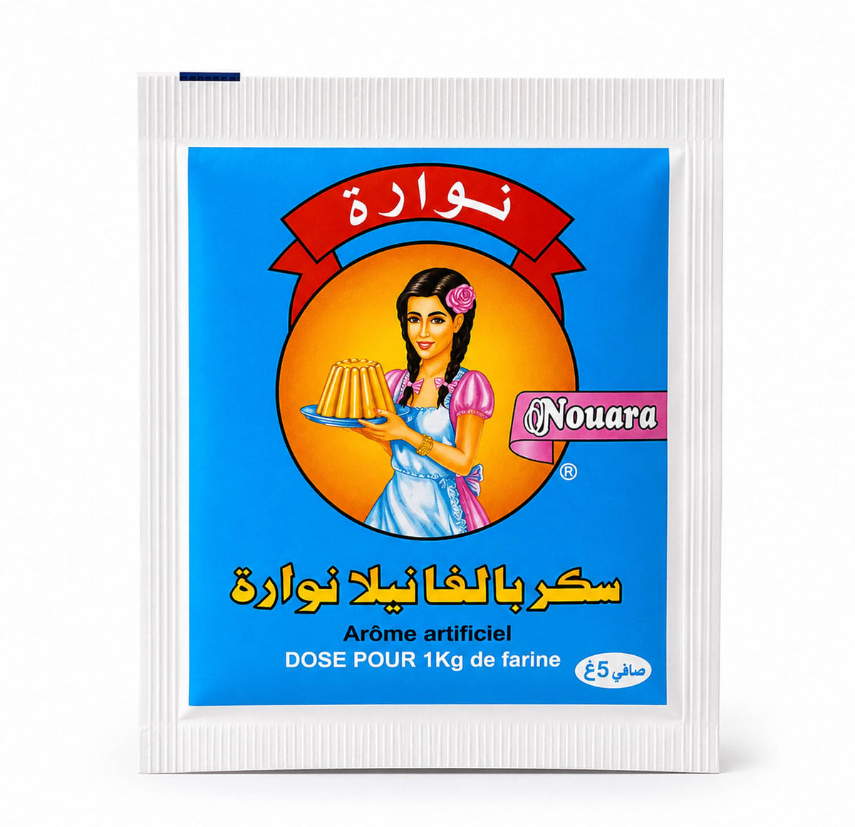 Nouara Sucre Vanilliné 5g front