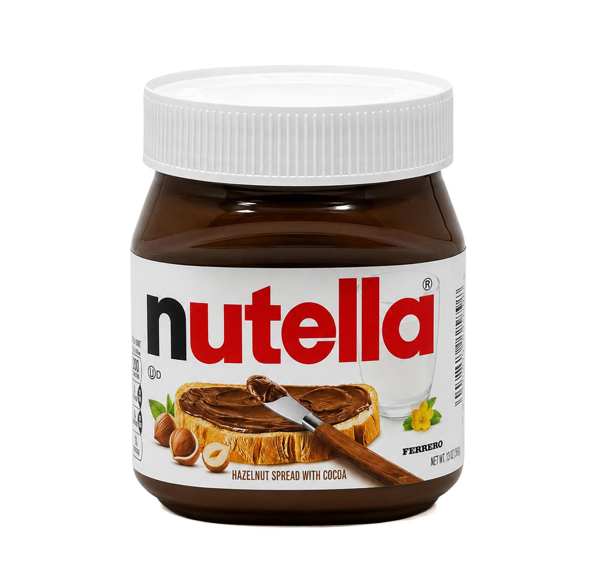 Nutella Hazelnut Spread with Cocoa, 13 oz jar