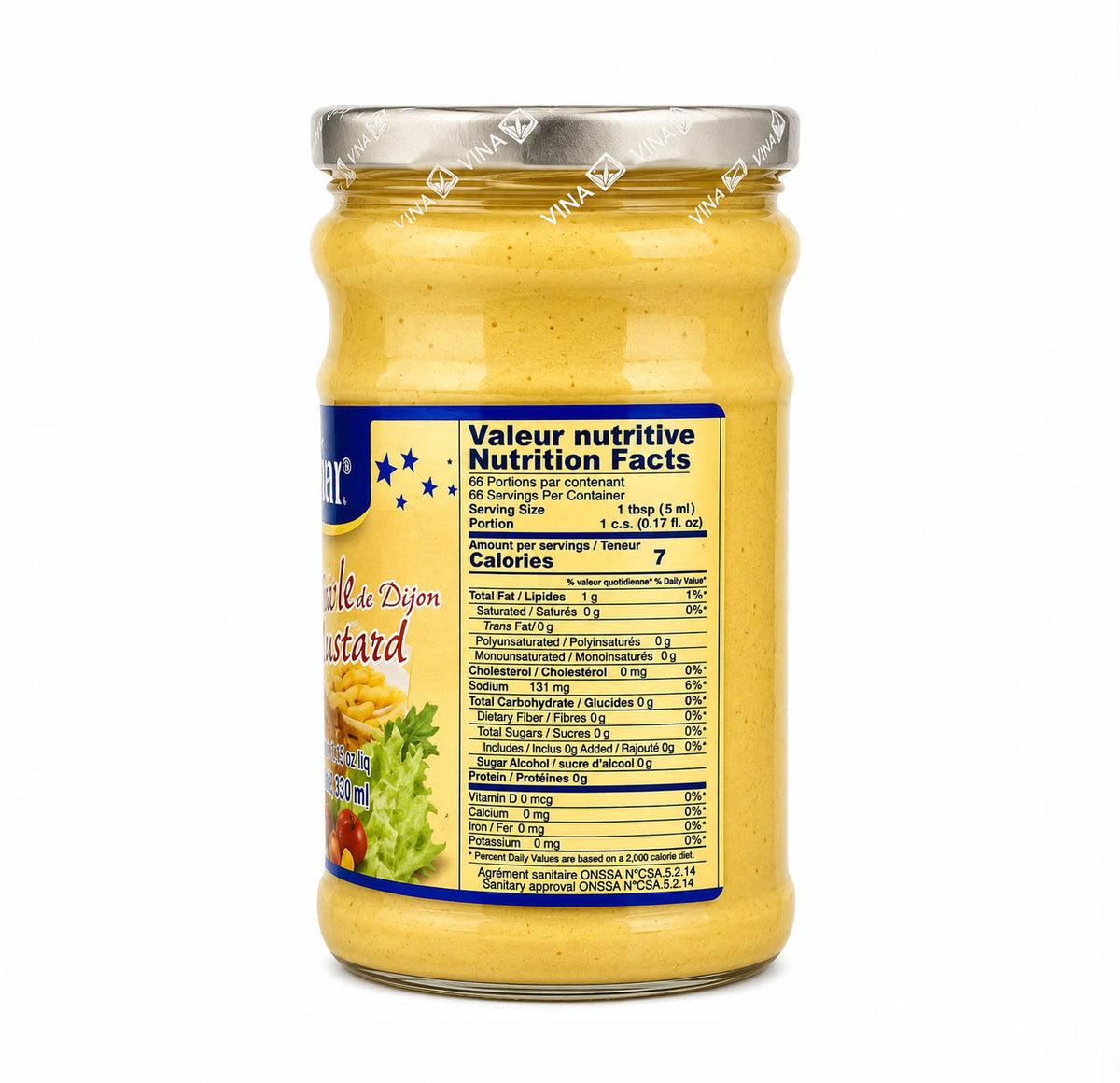 Star Dijon Mustard nutrition facts