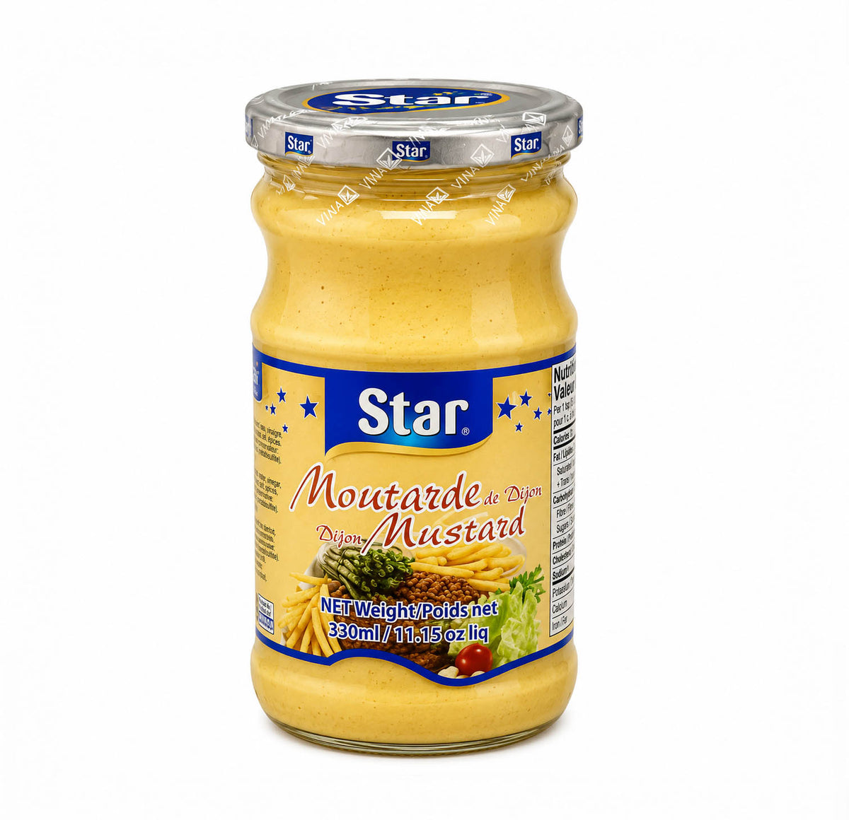 Star Dijon Mustard 330ml front