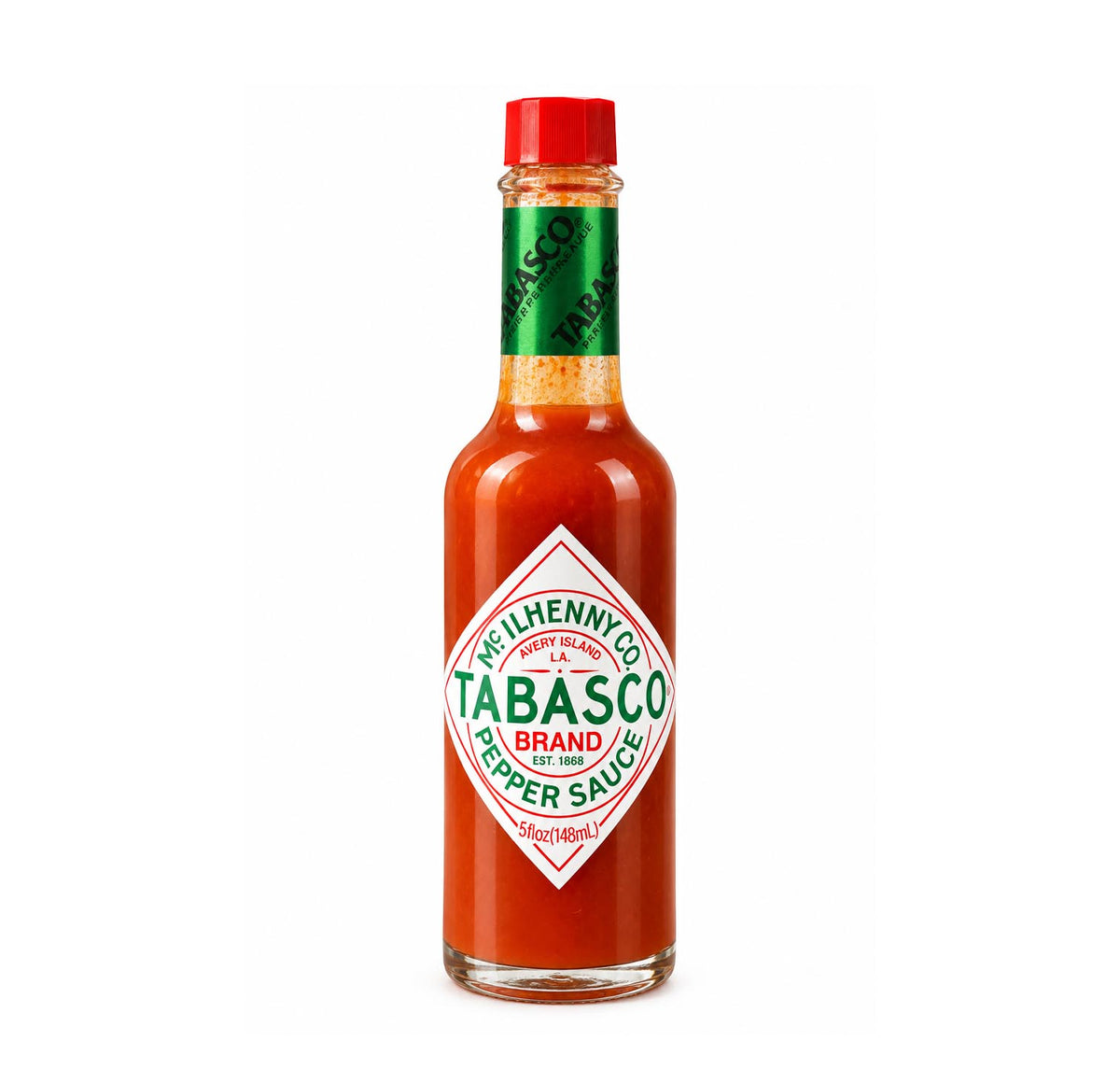 Tabasco Original pepper sauce 5 fl oz bottle, front