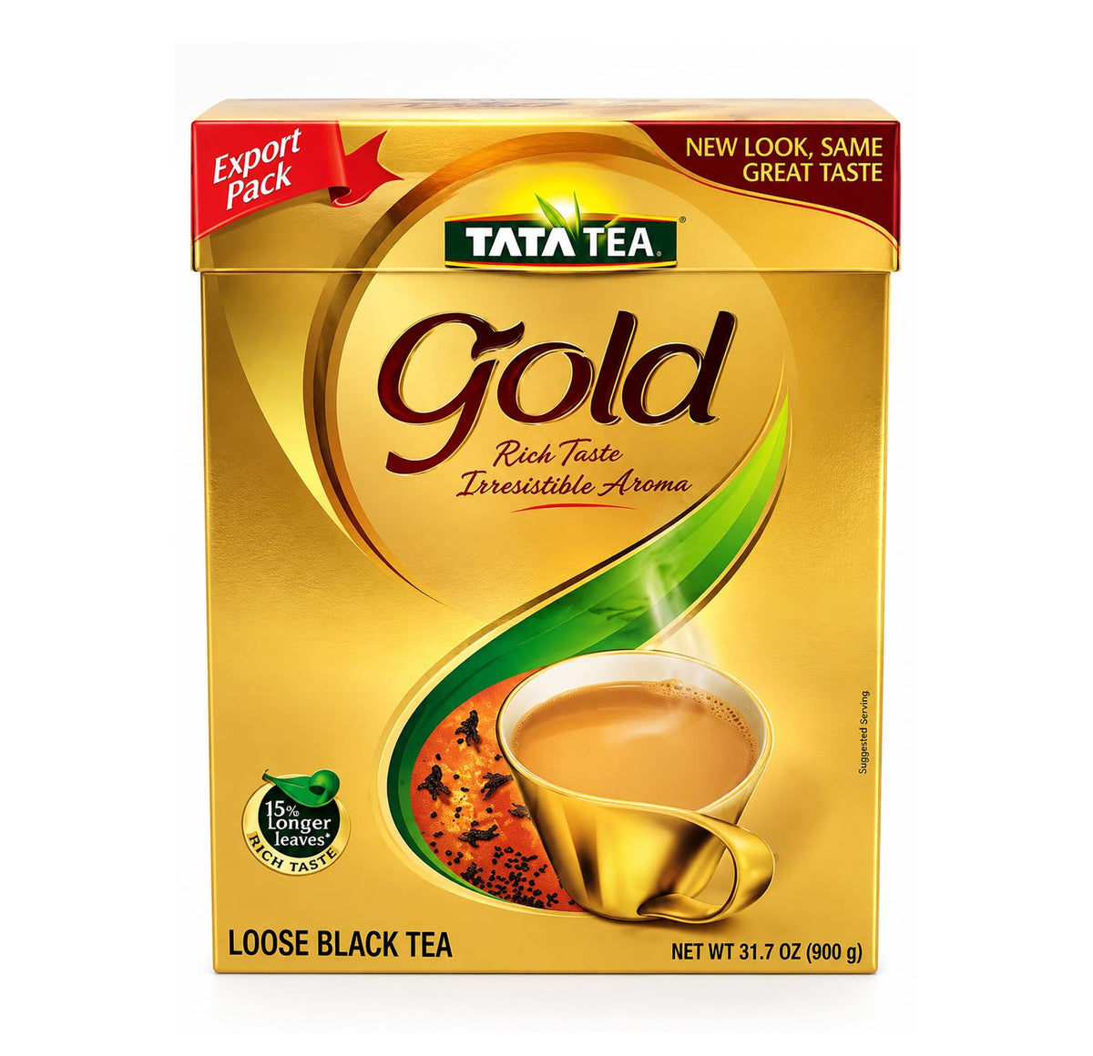 Tata Tea Gold loose black tea 900g export pack