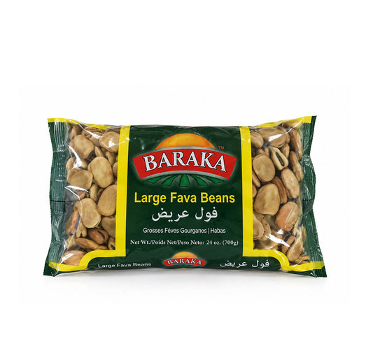 Baraka Large Fava Beans 24 oz bag