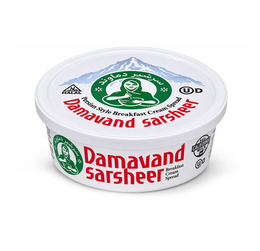 Damavand Sarsheer Persian style breakfast cream spread tub