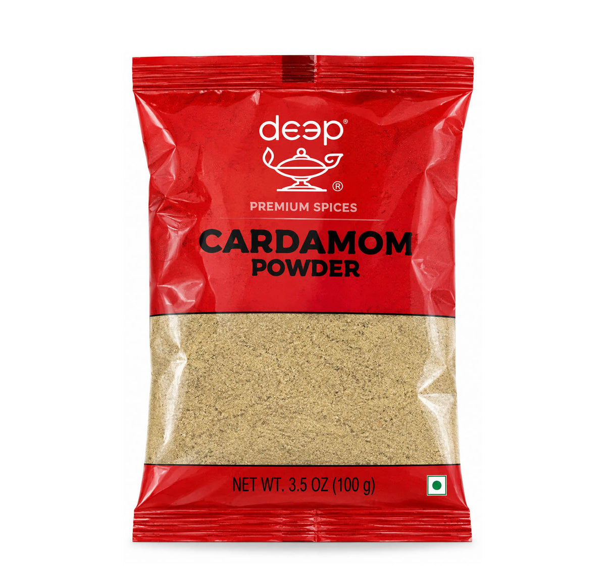 Deep cardamom powder bag, 3.5 oz