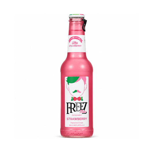 Freez Mix Strawberry 275 ml pink glass bottle