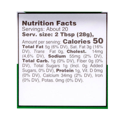 Icim Turkish Labneh 550g nutrition facts