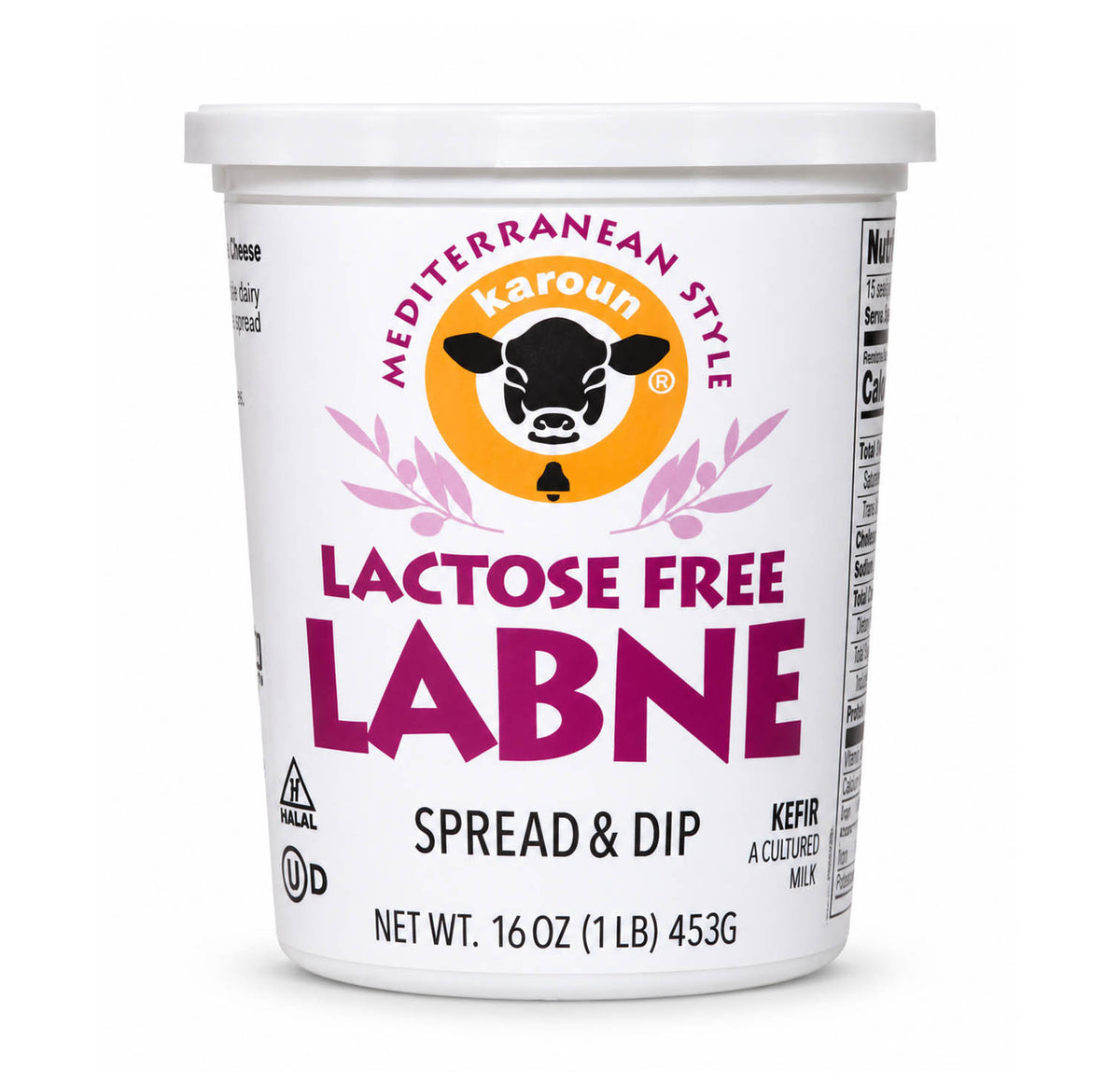 Karoun Mediterranean Style Lactose Free Labne 16 oz tub