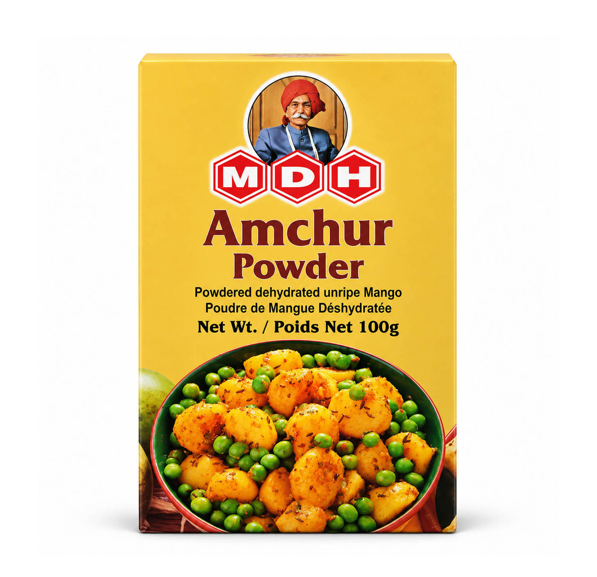 MDH Amchur Powder 100g box, front