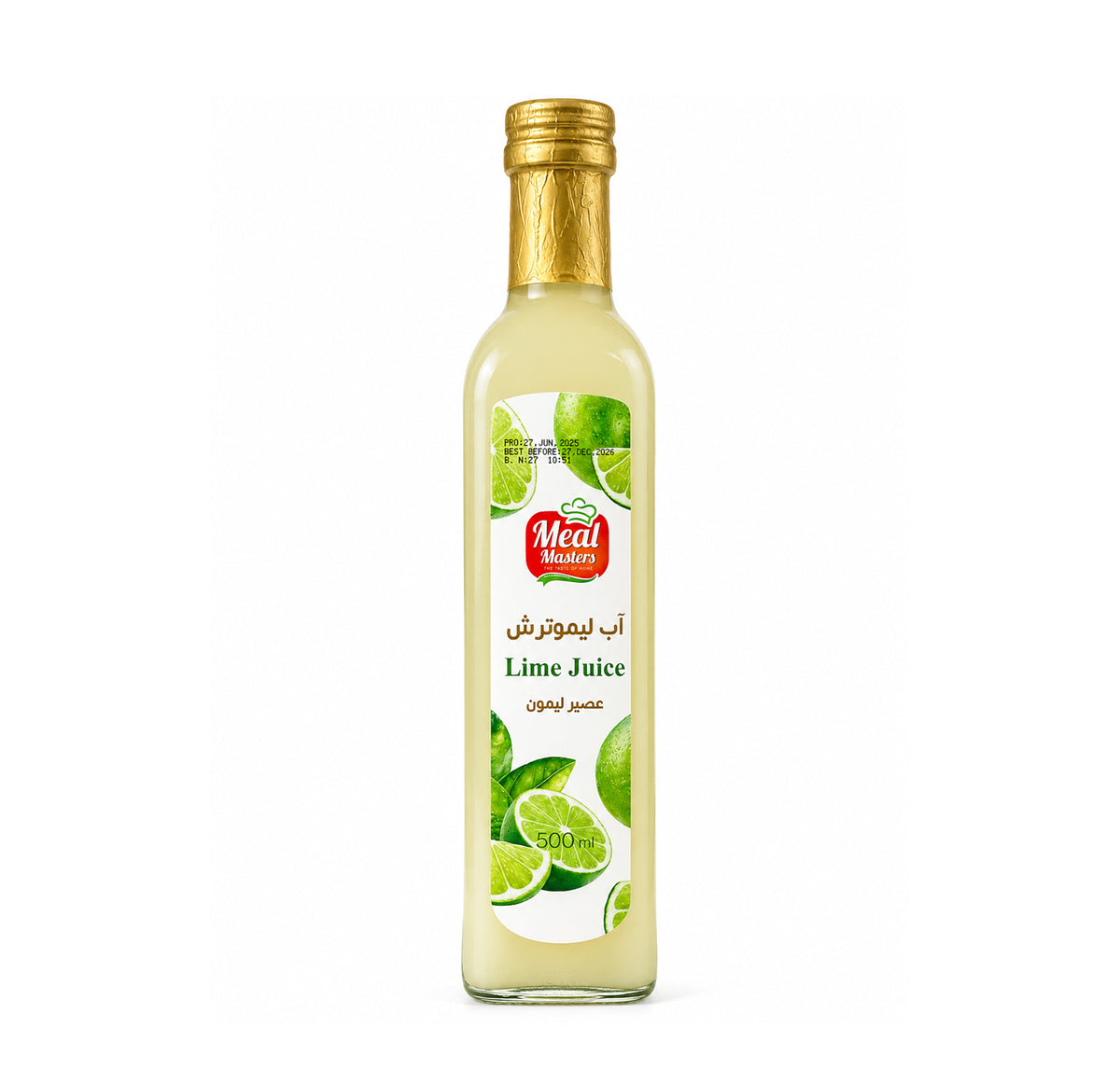 Meal Masters Lime Juice 500ml bottle