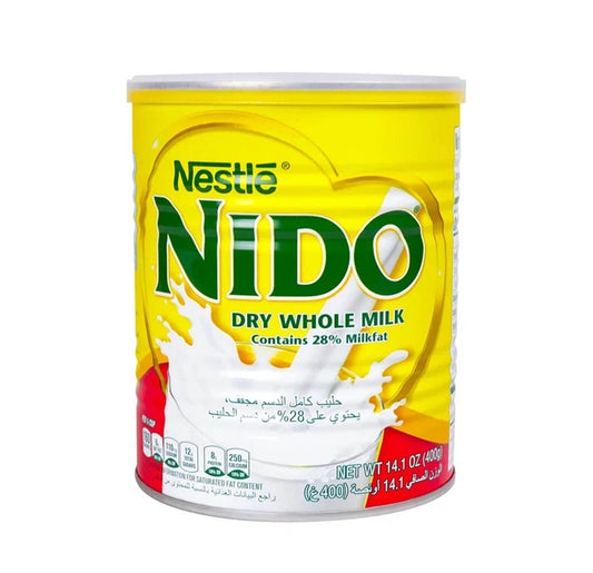 Nestlé NIDO Dry Whole Milk 400g can, front of package