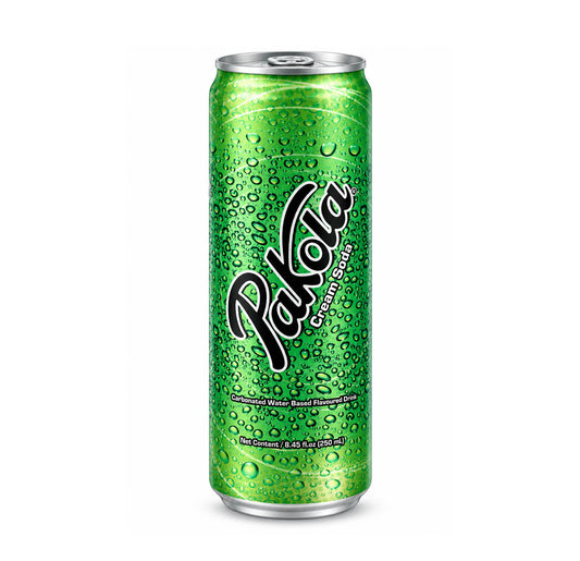 Pakola Cream Soda 250 ml green can