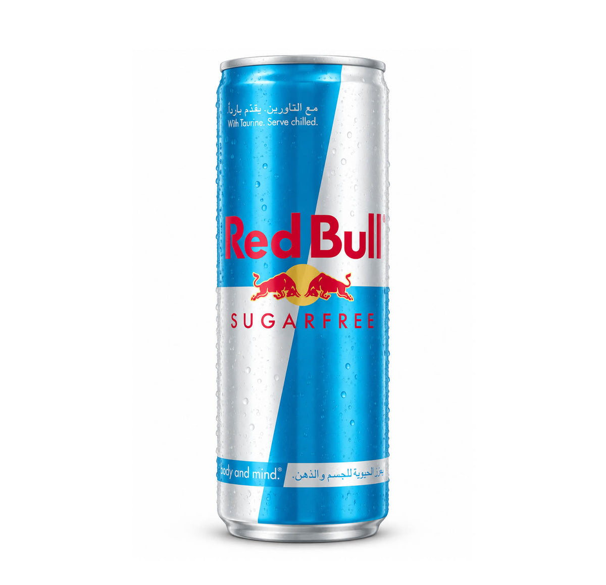 Red Bull Sugarfree energy drink can