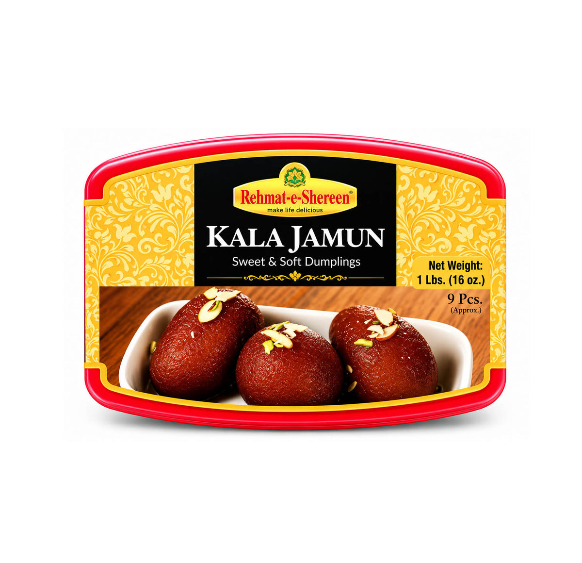 Rehmat-e-Shereen Kala Jamun 1 lb tub