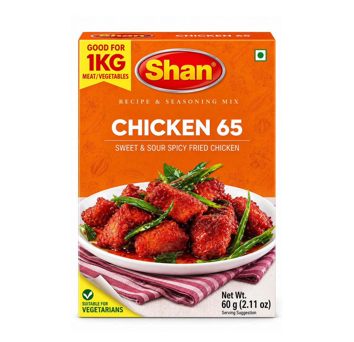 Shan Chicken 65 recipe mix 60g box