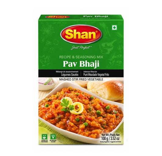 Shan Pav Bhaji recipe mix 100g box