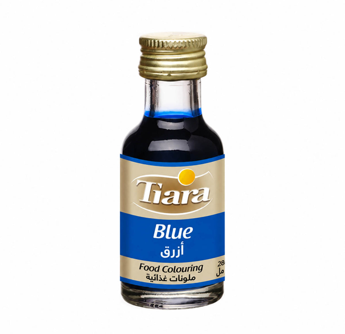 Tiara Blue food colouring 28ml bottle