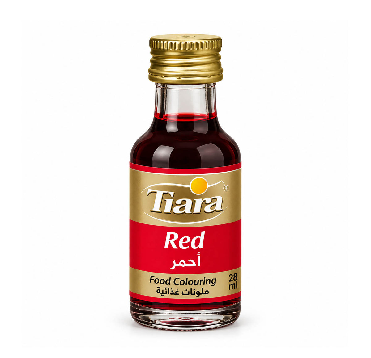 Tiara Red food colouring 28ml bottle