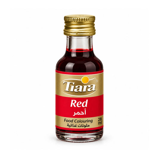 Tiara Red food colouring 28ml bottle