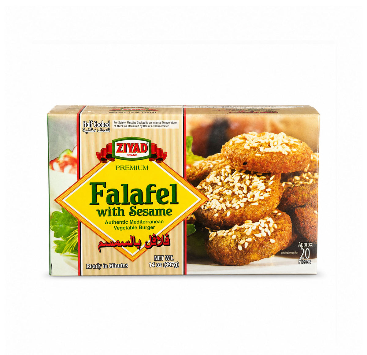 Ziyad Premium Falafel with Sesame box, 14 oz